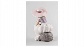 Фигурка Lladro Весна пришла 11х23 см, фарфор