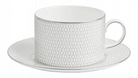 Сервиз чайный Wedgwood Джио Платинум на 6 персон 19 предметов