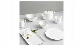 Чайник Wedgwood Джио 1 л, фарфор костяной