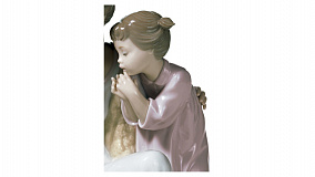 Фигурка Lladro Добро пожаловать в нашу семью 18х22 см