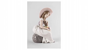 Фигурка Lladro Весна пришла 11х23 см, фарфор
