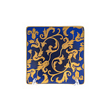 Набор розеток Falkenporzellan Tosca Blueshade Gold 12 см