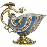 Чаша с драконом 25х25х58см