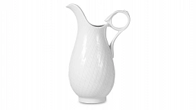Сервиз чайный Meissen Игра волн, рельеф, белый на 6 персон 21 предмет