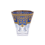Набор стаканов для виски Astra Gold Natalia Golden Blue Decor 270мл