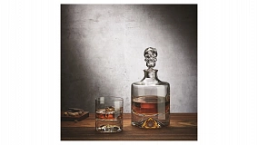 Набор из графина и 2 стаканов для виски Nude Glass Тень 1,25 л, 350 мл
