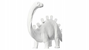 Настольная лампа Seletti Бронтозавр USB 49х17 h31 см, смола