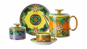Чайный сервиз на 6 персон Rosenthal "Мир джунглей", 20 предметов