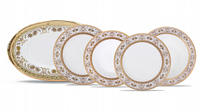 Столовый сервиз на 6 персон Джорджиан Noritake, 20 предметов
