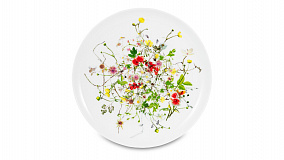 Чайный сервиз на 6 персон Rosenthal "Дикие цветы", 21 предмет