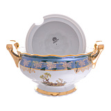 Супница 3,5 л. Queen's Crown Aristokrat Охота зеленая