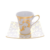 Кофейный набор на 6 персон Tosca Creme Gold 100мл