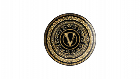 Тарелка десертная Rosenthal Versace Virtus Gala 17 см, черная
