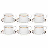 Чайный сервиз на 6 персон Lefard Crown, 590-456