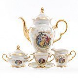 Кофейный сервиз на 6 персон Roman Lidicky Фредерика Мадонна