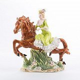 Статуэтка Девушка на коне, Royal Classics