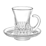 Набор чайный ( без блюдец)."Diamond Армуда" Rogaska