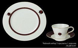 Чайный набор на 1 персону Леди Баг