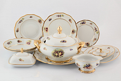 Столовый сервиз на 6 персон Фрукты Sterne porcelan