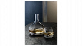 Декантер для вина Nude Glass Прохлада 1,25 л, мрамор