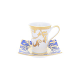 Кофейный набор на 6 персон Tosca Blueshade Gold 100мл
