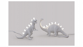 Настольная лампа Seletti Тираннозавр USB 39х13 h33,5 см, смола