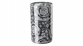 Ваза Rosenthal Versace Барокко Дымка 16,6 см, h30 см