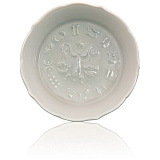Розетка Meissen 8 см Весы, белая