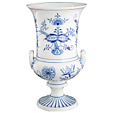 Ваза Meissen 23см Луковый декор