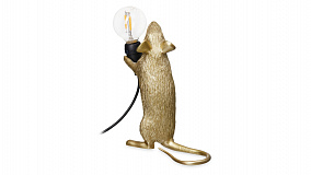 Настольная лампа Seletti Мышь стоит USB 6x13 см, h14 см