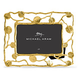 Рамка для фото Michael Aram Ботаника 10х13 см, сталь нержавеющая, золотистая