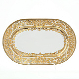 Блюдо овальное Falkenporzellan Natalia creme gold 36 см