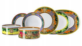 Сервиз столовый Rosenthal Мир Джунглей 6 персон 22 предмета, фарфор