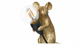 Настольная лампа Seletti Мышь сидит USB 5x15 см, h12,5 см