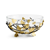 Салатник н/н 28см."Golden Ginkgo"