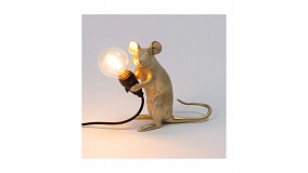 Настольная лампа Seletti Мышь сидит USB 5x15 см, h12,5 см