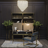 Стеллаж Space с дверцами Garda Decor 