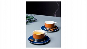 Набор чашек чайных с блюдцами Decor de table Арабика 200 мл, 2 шт, фарфор, п/к