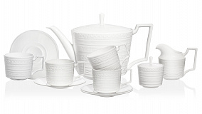 Чайный сервиз на 6 персон Wedgwood Инталия на 4 персоны, 11 предметов
