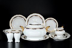 Столовый сервиз на 6 персон Мария Луиза Лилия Синия