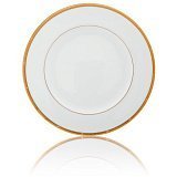 Тарелка закусочная Noritake "Рочель,золотой кант" 22см