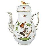 Кофейник Herend 1,25л Ротшильд, с птичкой