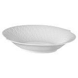 Салатник Meissen Игра волн, рельеф Белый бисквит 22 см