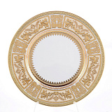 Набор тарелок Diadem White Creme Gold 23см